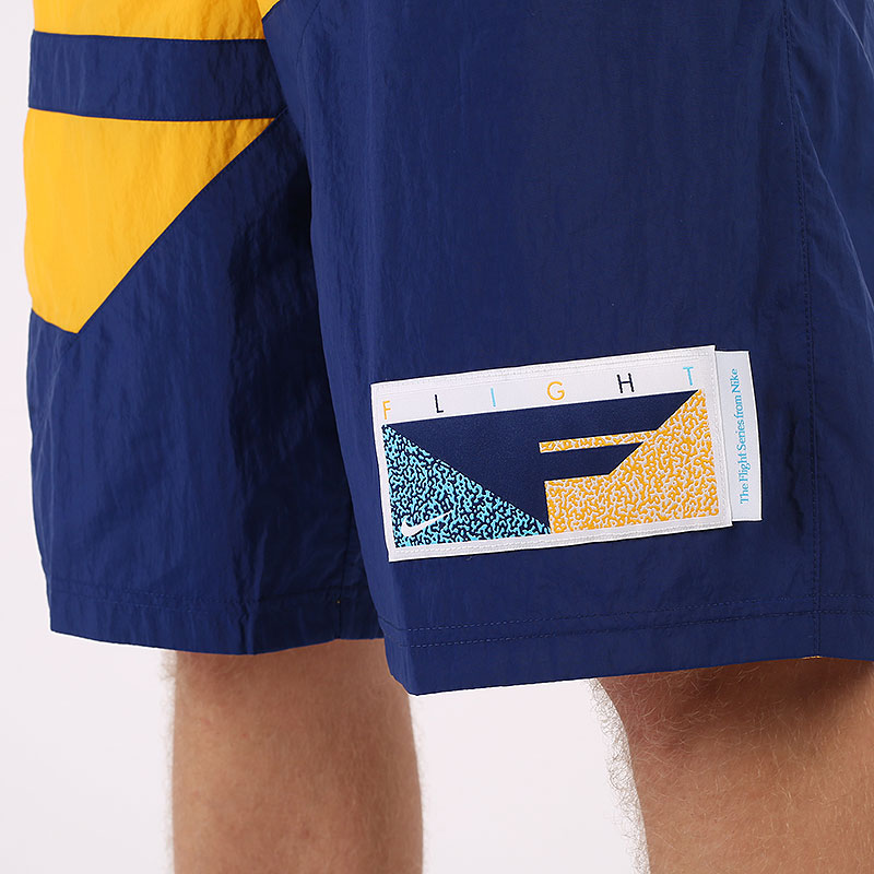 мужские разноцветные шорты  Nike Flight Basketball Shorts BV9412-492 - цена, описание, фото 3